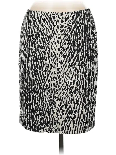 Pre-owned Talbots Casual Skirt In Silver