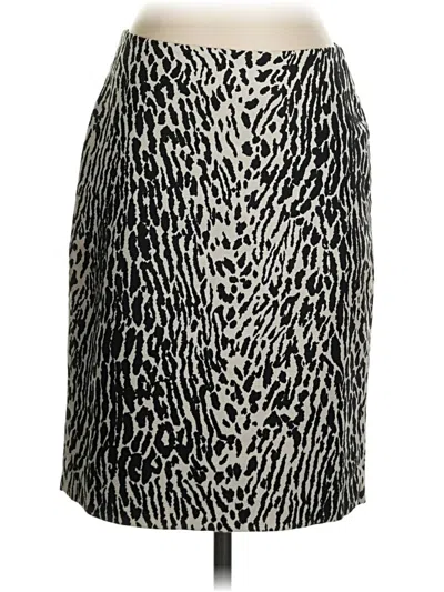 Pre-owned Talbots Casual Skirt In Silver