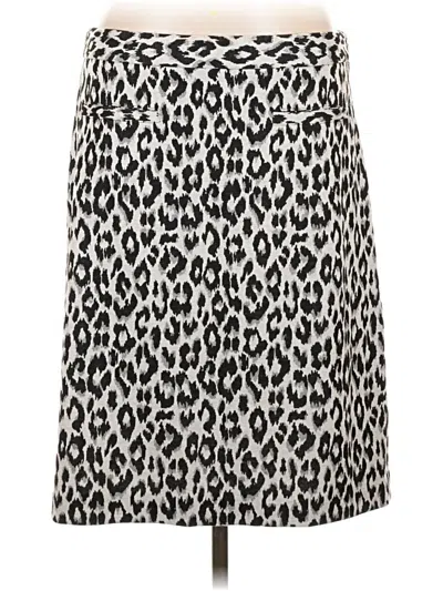 Pre-owned Talbots Casual Skirt In Silver
