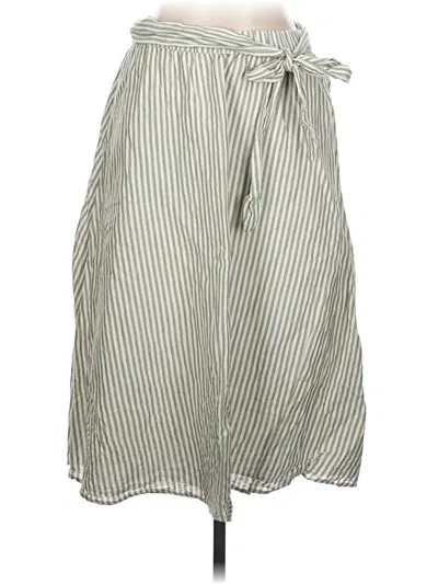 Pre-owned Talbots Casual Skirt In Silver