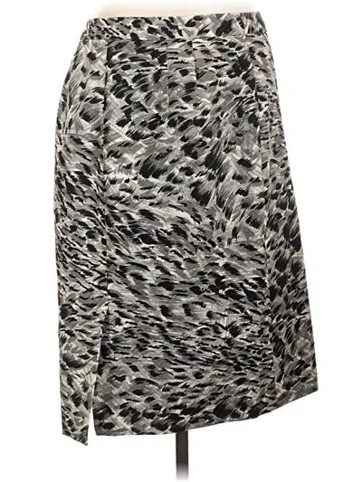 Pre-owned Talbots Casual Skirt In Silver