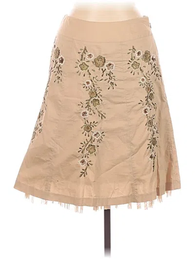 Pre-owned Talbots Casual Skirt In Tan