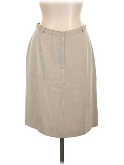 Pre-owned Talbots Casual Skirt In Tan