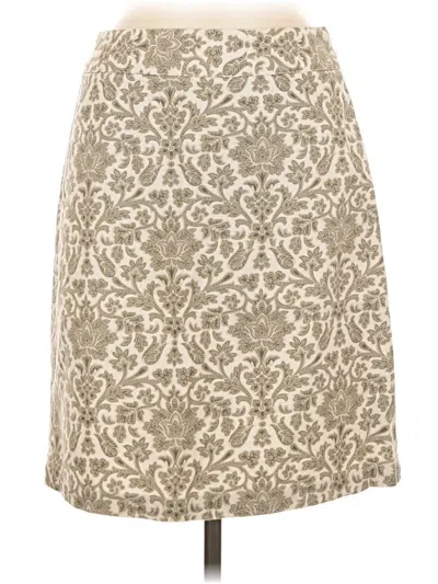 Pre-owned Talbots Casual Skirt In Tan