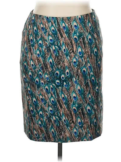 Pre-owned Talbots Casual Skirt In Teal