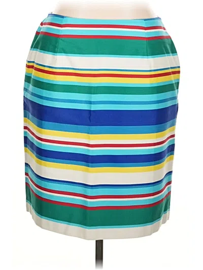 Pre-owned Talbots Casual Skirt In Teal