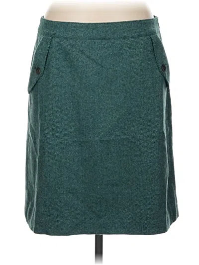 Pre-owned Talbots Casual Skirt In Teal