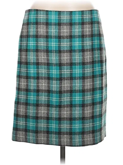 Pre-owned Talbots Casual Skirt In Teal