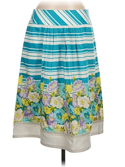 Pre-owned Talbots Casual Skirt In Teal