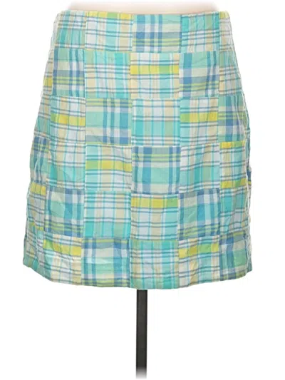 Pre-owned Talbots Casual Skirt In Teal