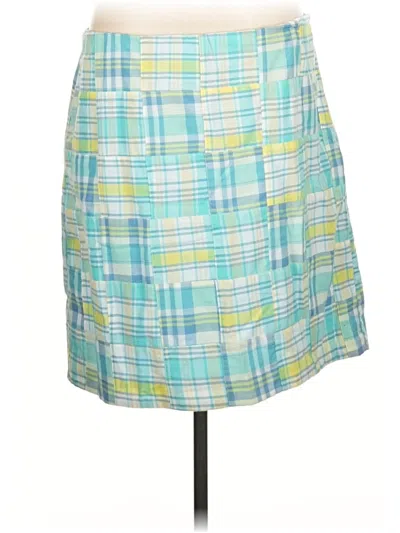 Pre-owned Talbots Casual Skirt In Teal
