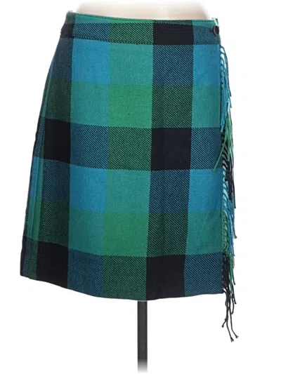 Pre-owned Talbots Casual Skirt In Teal