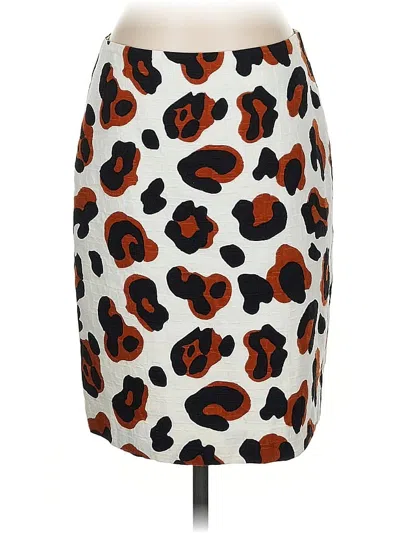 Pre-owned Talbots Casual Skirt In White