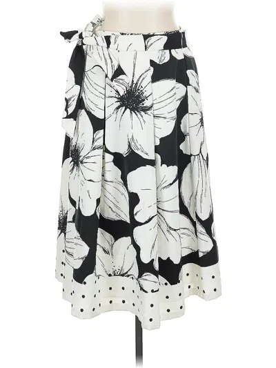 Pre-owned Talbots Casual Skirt In White