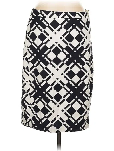 Pre-owned Talbots Casual Skirt In White