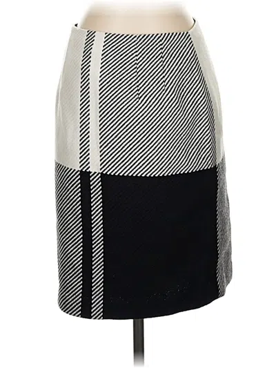 Pre-owned Talbots Casual Skirt In White