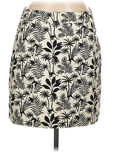 Pre-owned Talbots Casual Skirt In White