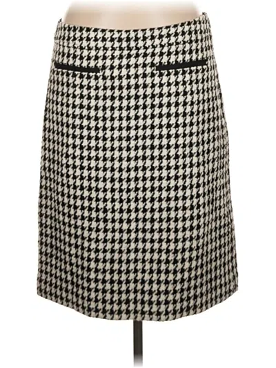 Pre-owned Talbots Casual Skirt In White