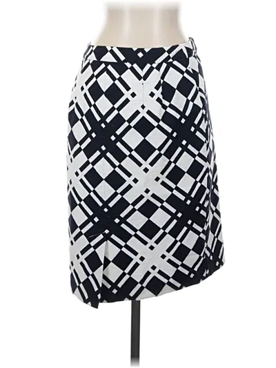Pre-owned Talbots Casual Skirt In White