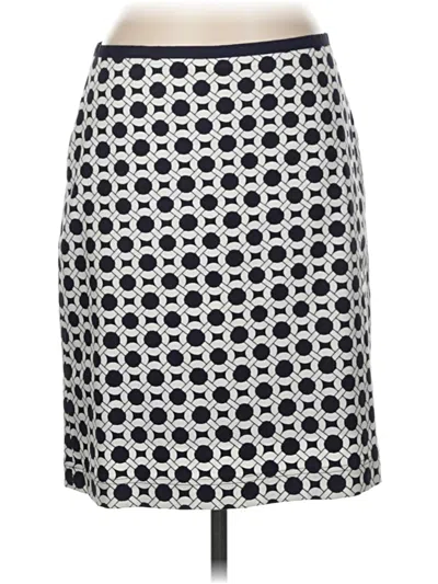 Pre-owned Talbots Casual Skirt In White