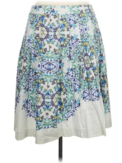 Pre-owned Talbots Casual Skirt In White