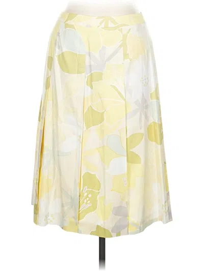 Pre-owned Talbots Casual Skirt In Yellow