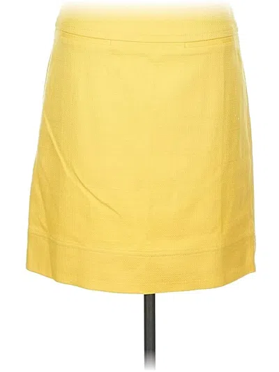 Pre-owned Talbots Casual Skirt In Yellow