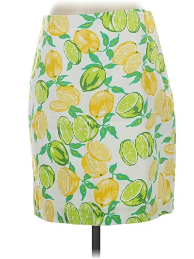 Talbots Casual Skirt In Yellow