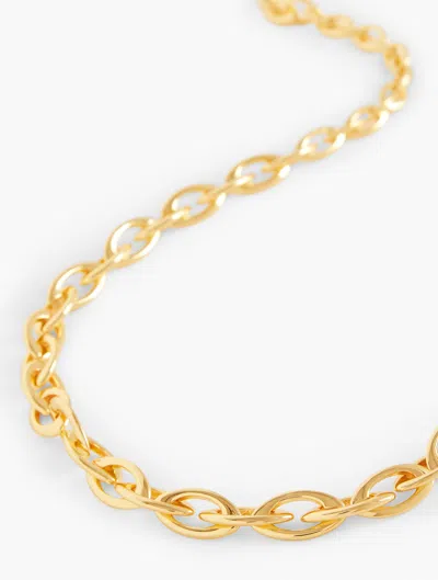Talbots Chain Link Necklace - Gold - 001