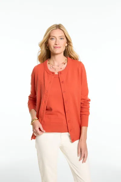 Talbots Charming Cardigan Sweater - Spiced Currant - Xs