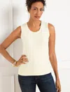Talbots Charming Shell Sweater - Ivory - 3x
