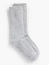 Talbots Chevron Trouser Socks - Mist Heather - 001  In Mist Heather