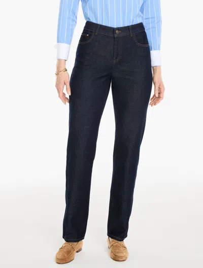 Talbots Classic Relaxed Straight Leg Jeans - Halifax Wash - 2