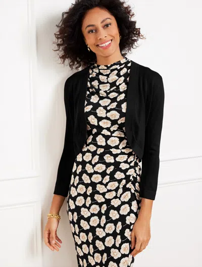 Talbots Classic Shrug - Black - Small  In Black
