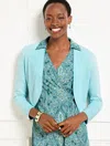 Talbots Classic Shrug - Blue Ice - Xl