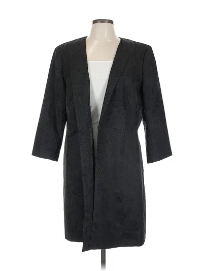 Pre-owned Talbots Coat In Black