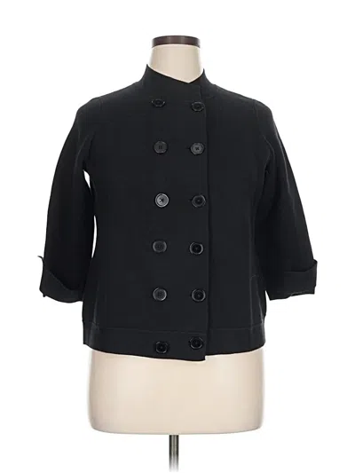 Pre-owned Talbots Coat In Black