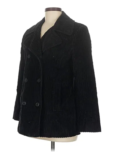 Pre-owned Talbots Coat In Black