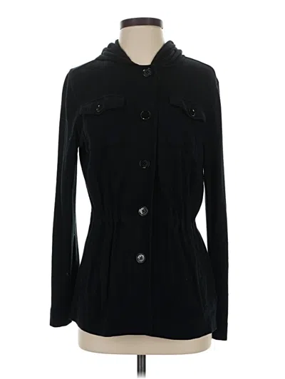 Pre-owned Talbots Coat In Black