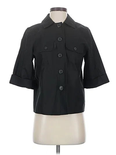 Pre-owned Talbots Coat In Black