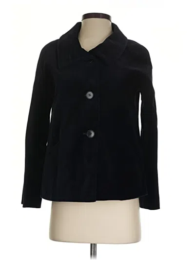 Pre-owned Talbots Coat In Black