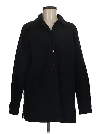 Pre-owned Talbots Coat In Black