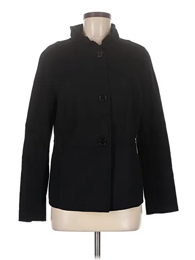 Pre-owned Talbots Coat In Black