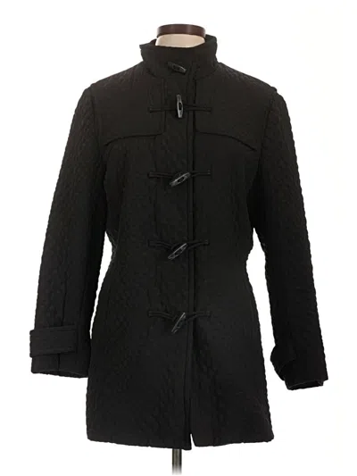 Pre-owned Talbots Coat In Black