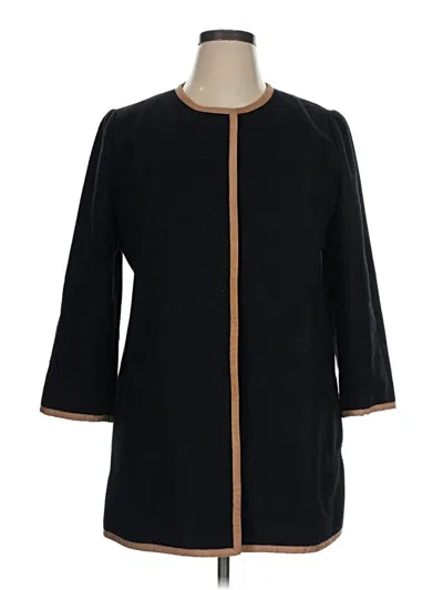 Pre-owned Talbots Coat In Black