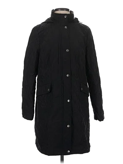 Pre-owned Talbots Coat In Black