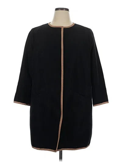 Pre-owned Talbots Coat In Black