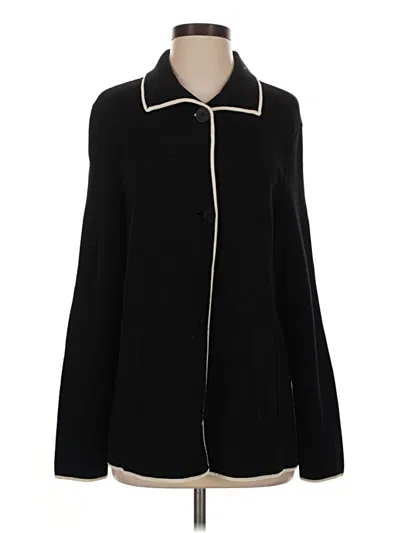 Pre-owned Talbots Coat In Black