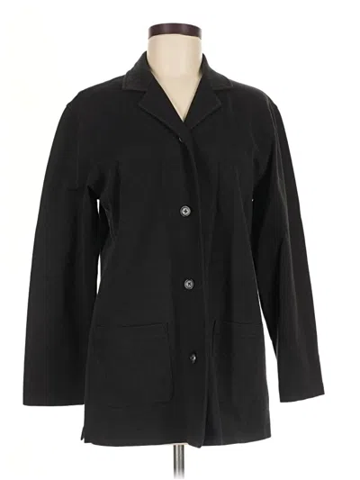Pre-owned Talbots Coat In Black