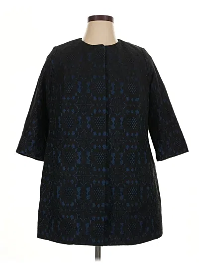 Pre-owned Talbots Coat In Blue